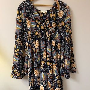 Umgee + floral tunic/dress